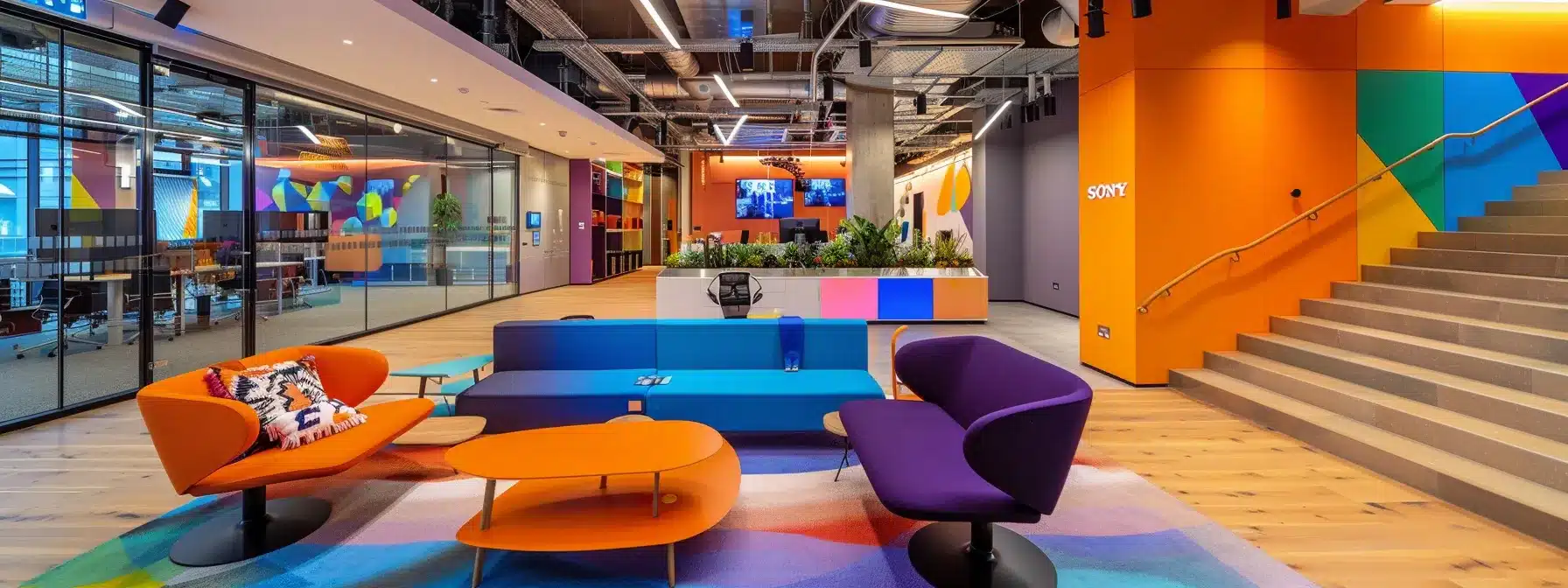 a vibrant, modern office setting with a team of energetic professionals collaborating on a digital marketing strategy, showcasing the perfect match between your business and the right seo marketing agency.